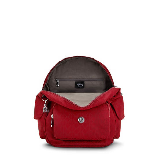 Kipling City Pack Small Klassieke Rugzak Rood | NL 1717VR